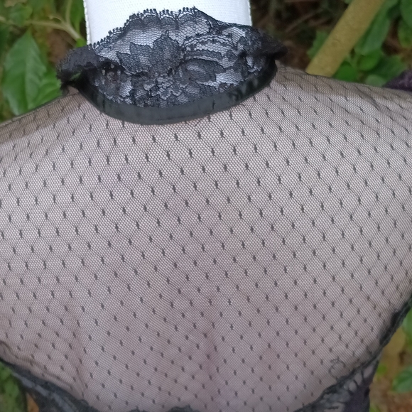 '80s vintage Gothic meets Victorian sexy top XS - Picture 8 of 8